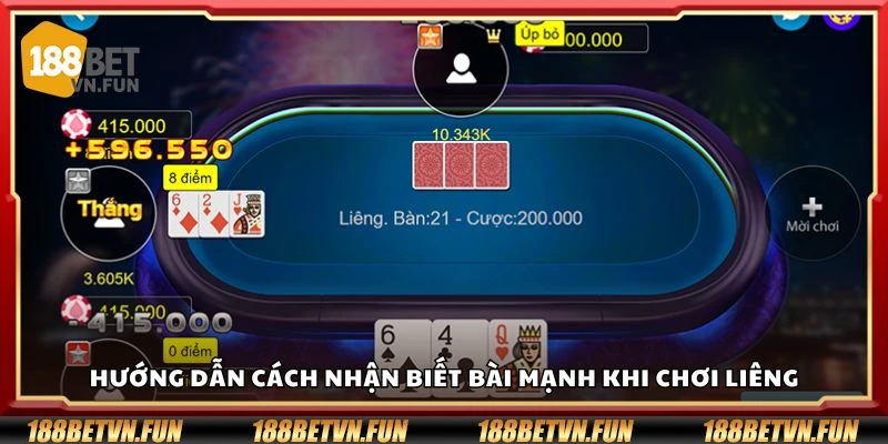 Hướng dẫn cách nhận biết bài mạnh khi chơi liêng